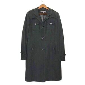 Kenneth Cole Reaction, Women's Wool-Blend, Button-Front Coat.  Size 14